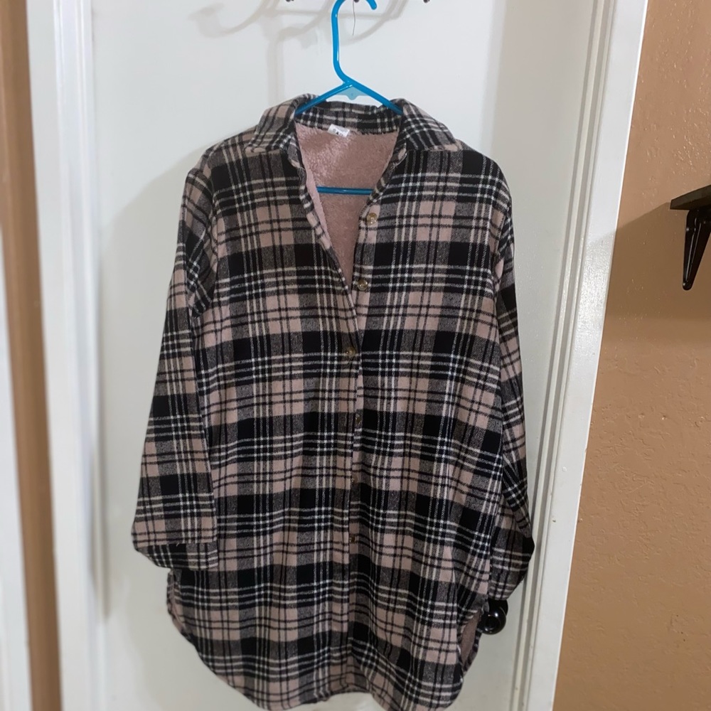 Plaid Cardigan